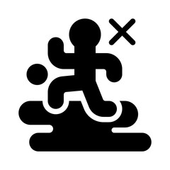 Crime Scene Investigation glyph icon