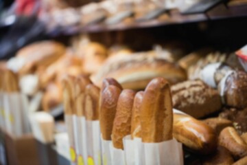 Close-up of bread for sale