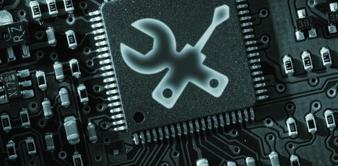 Setting symbol in circuit board