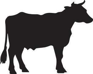 Cow silhouette 