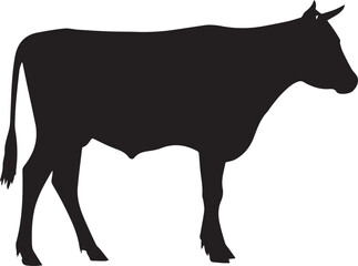 Cow silhouette 