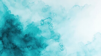 textured teal surface subtle variations concept. Abstract blue and turquoise watercolor texture with soft gradients.