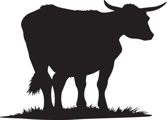 Cow silhouette 