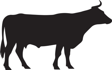 Cow silhouette 