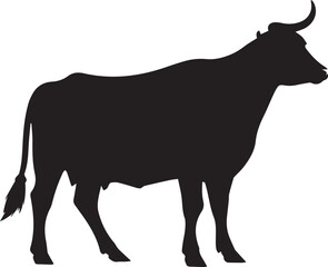 Cow silhouette 
