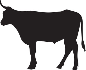 Cow silhouette 