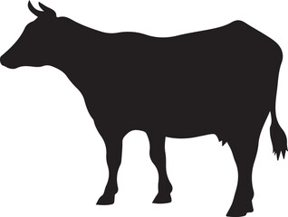 Cow silhouette 