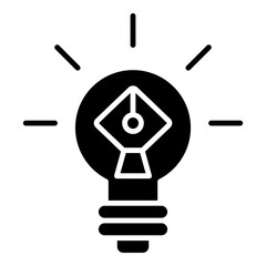 Creating Glyph Icon Vector Illustration