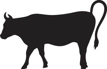 Cow silhouette 