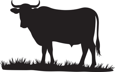 Cow silhouette 