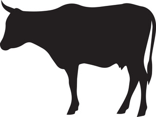 Cow silhouette 