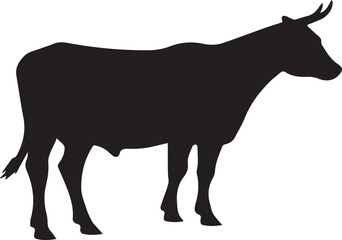 Cow silhouette 