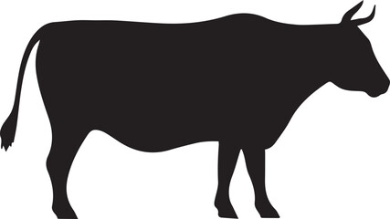 Cow silhouette 