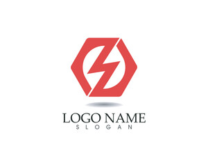 Business abstract logo design template and icons