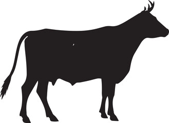 Cow silhouette 