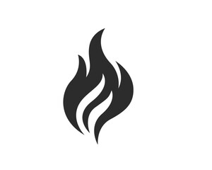 Fire flame nature logo and symbols icons template