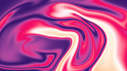 Gradient noise texture and Vibrant Red Swirl of Fluid Colors