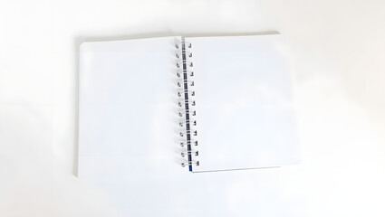 Spiral Notebook Open