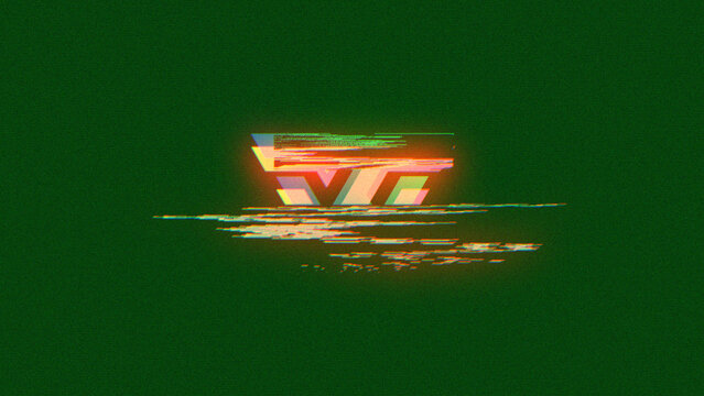 Fast Glitch Horizontal Logo Reveal MOGRT 287