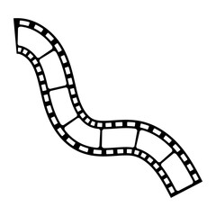 Fototapeta premium Film Strip Roll