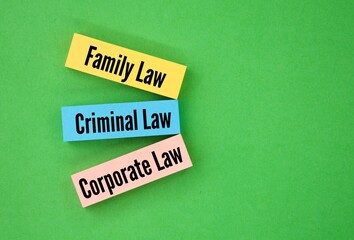 Three common legal services are family law, criminal law, and corporate law. Family law deals with...