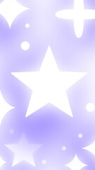 Purple Star Pastel Background with Soft Glow and Sparkle Elements – Dreamy Abstract Wallpaper for Magical Theme, Cute Decorative Art, or Whimsical Digital Design in Light Lavender Tones

