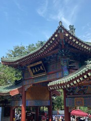 Religious temple in China