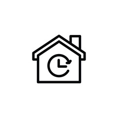 house for rent icon symbol vector design good for web or mobile app