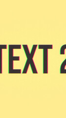 Big Text Modern Vertical Logo Reveal AET 324