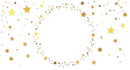 Sparkling star design, Gold glitter stars, Minimal star background, Decorative stars frame, Elegant star border, White and gold stars, Star pattern background, Glowing stars on white, Luxury star desi