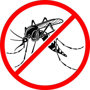 recommend clip art: Vector No Mosquito Sign