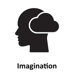 Imagination Vector Icon which can easily modify or edit