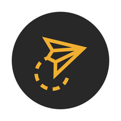 Sleek minimalist Business contact icon elements