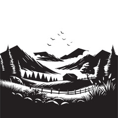 nature background vector editable