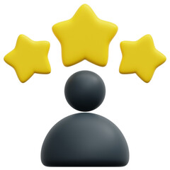 3D User Rating Icon
