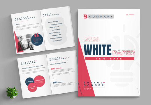 White Paper Template Layout