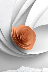 Abstract Rose Design