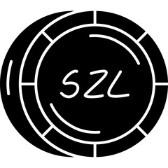 Swazi Lilangeni Coin Icon