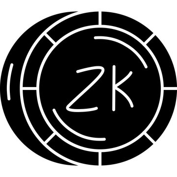 Zambian Kwacha Coin Icon
