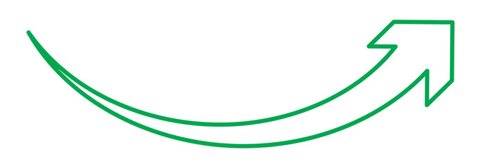 blue curve arrow icon on transparent background. flat style. arrow icon for your web site design, logo, app, UI. arrow indicated the direction symbol. curved arrow sign 