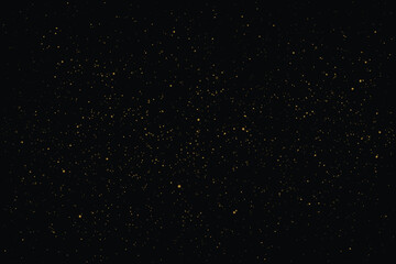 Obraz premium Golden stardust isolated vector gold glitter texture background design. Gold glitter abstract isolated luxury celebration illustration