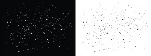 Black and white abstract vector paint grunge texture background