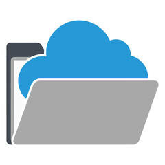 cloud folder icon