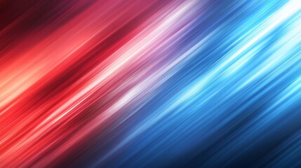 Fototapeta premium Diagonal vibrant color streaks. Abstract design with dynamic lines