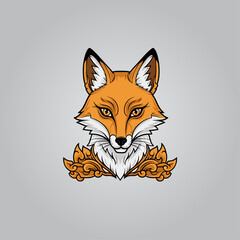 Elegant Golden Fox, Traditional Khmer Style