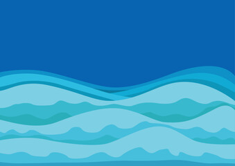 blue water in the sea design background