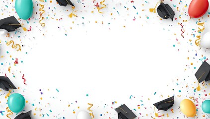 Graduation celebration background (2)