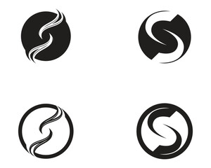 S logo and symbols template vector icons