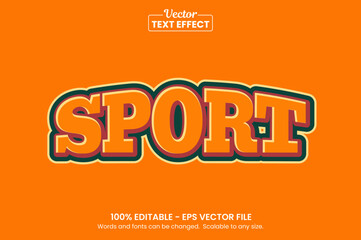 Retro vintage text effect, Editable text effect