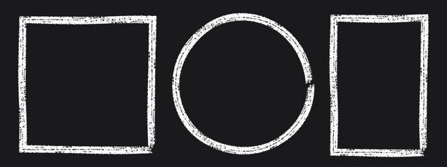 Grunge frame with rough texture. Overlay distressed backdrop. Dirty urban illustration. Messy damaged abstract vector design.Place for text, quote. Design for card, poster, logo.